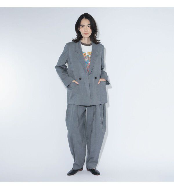 BEAMSBOY「maturely / ティーダブワン ボタン ウェーブ ベスト」|ベスト・ジレ|