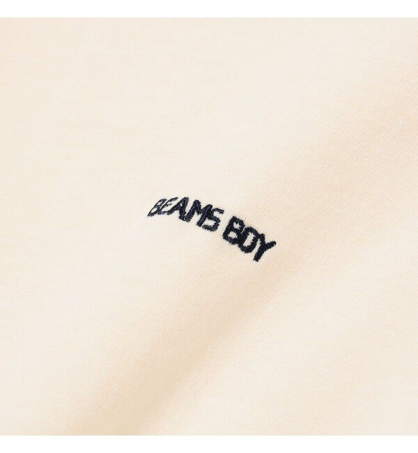 BEAMSBOY「ボーイ エンブロイダリー クルー Tシャツ」|Tシャツ・カットソー|