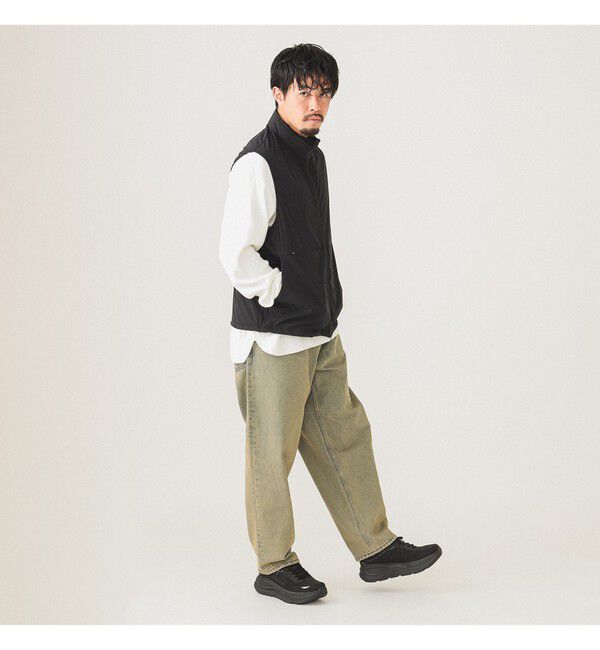 BEAMS「ワイド テーパード デニム」|デニム|