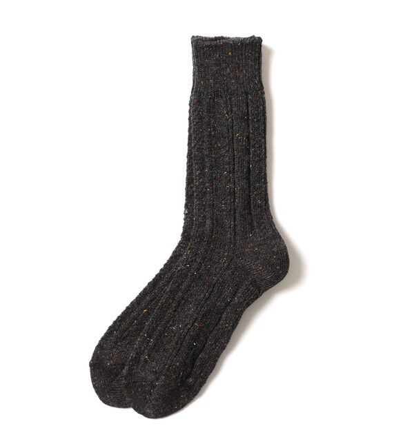 BEAMS PLUS「Cable Nep Multi Pattern Socks」|ソックス|