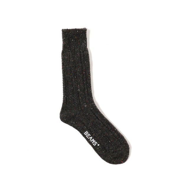 BEAMS PLUS「Cable Nep Multi Pattern Socks」|ソックス|