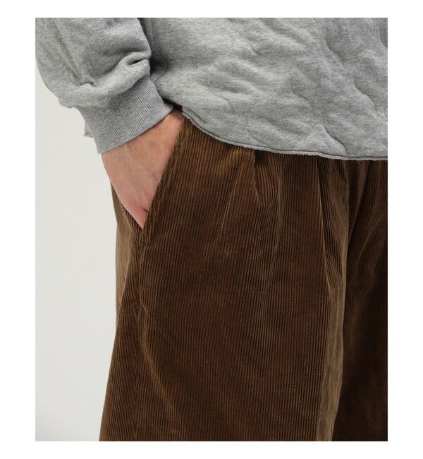 BEAMS PLUS「BEAMS PLUS / 2プリーツ コーデュロイ トラウザーズ」|その他|