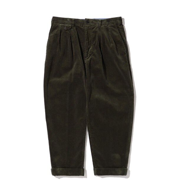 BEAMS PLUS「BEAMS PLUS / 2プリーツ コーデュロイ トラウザーズ」|その他|