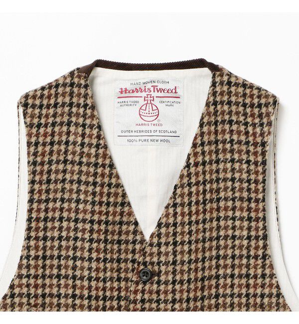 BEAMS PLUS「BEAMS PLUS / ハリスツイード ベスト」|ベスト・ジレ|