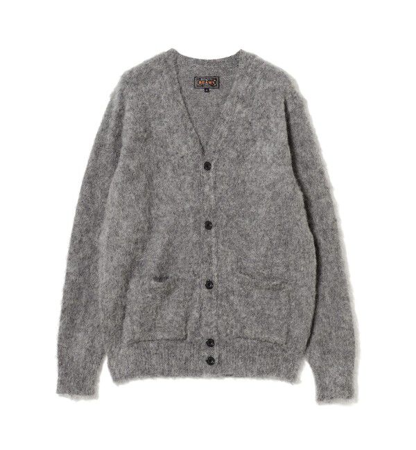 BEAMS PLUS「ストレッチ モヘヤ カーディガン」|ニット・セーター|