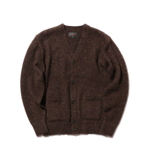 BEAMS PLUS「ストレッチ モヘヤ カーディガン」|ニット・セーター|