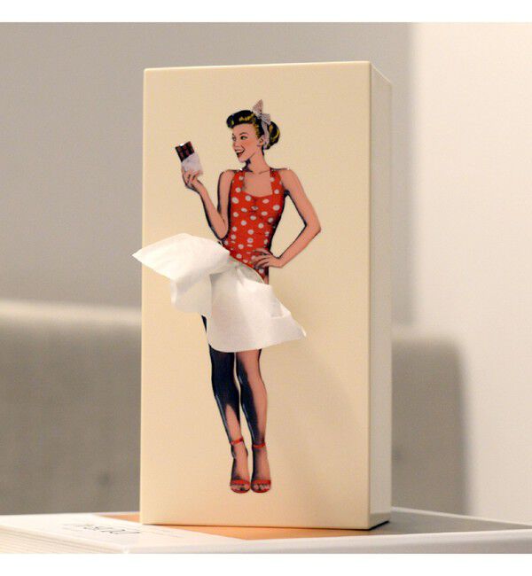 BEAMS「SPEXTRUM / Tissue UP Girl ティッシュ ケース」|その他|