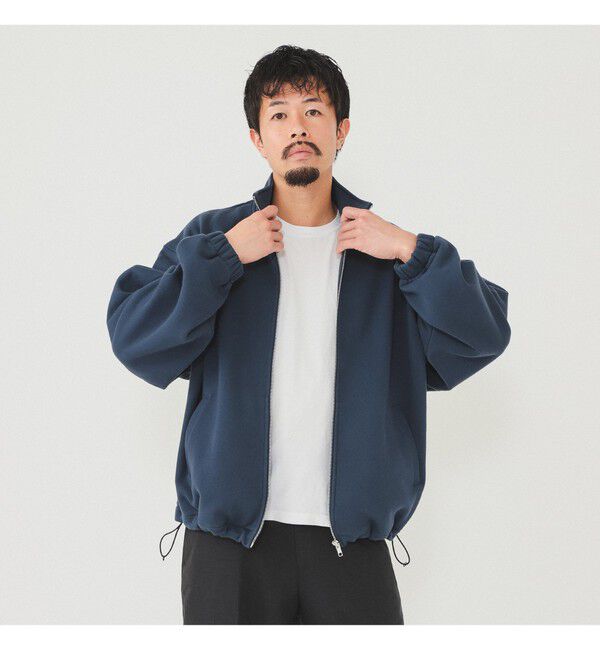 BEAMS「【別注】Champion / ジップ ジャケット」|ブルゾン・スタジャン|