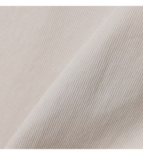 BEAMS「コットンピケ ストレッチ テーパード パンツ」|チノ|