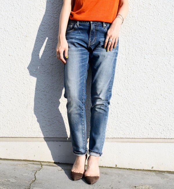SHIPS for women「【WEB限定】スリム テーパード デニム」|その他|