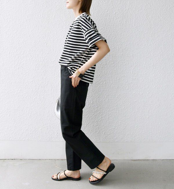 SHIPS for women「【WEB限定】ストレッチ ベーシック ベイカー パンツ」|その他|