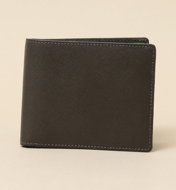 SHIPS「【WEB限定】SHIPS:【SAFFIANO LEATHER】2トーン 2つ折 ウォレット（財布）」|財布|