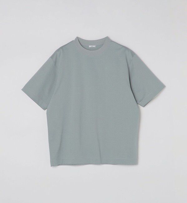 SHIPS「SHIPS: クルーネック ハイゲージ ダンボールニットTシャツ ライト」|Tシャツ・カットソー|