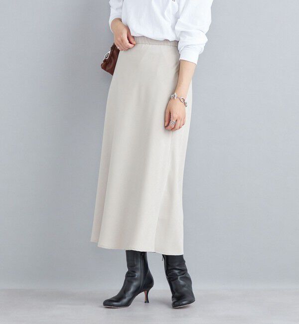 SHIPS for women「〈手洗い可能〉フィブリルサテン マーメイド スカート◇」|スカート|