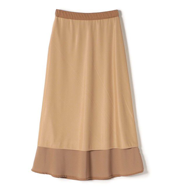 SHIPS for women「〈手洗い可能〉フィブリルサテン マーメイド スカート◇」|スカート|