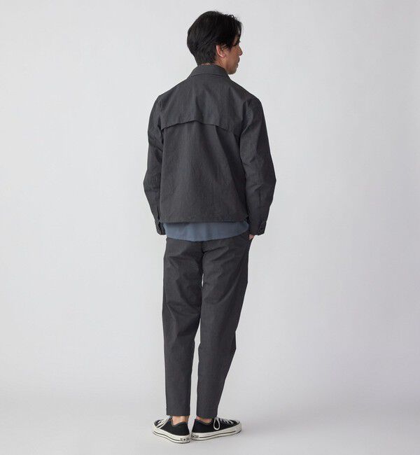 SHIPS「SHIPS:〈手洗い可能〉ハイパーストレッチ チェック イージーパンツ (セットアップ対応)」|チノ|