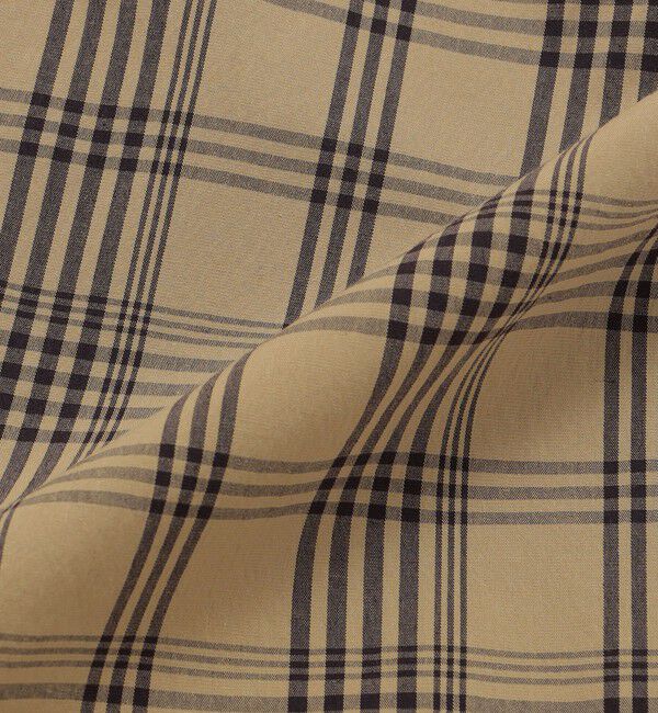 SHIPS「SHIPS:〈手洗い可能〉ハイパーストレッチ チェック イージーパンツ (セットアップ対応)」|チノ|