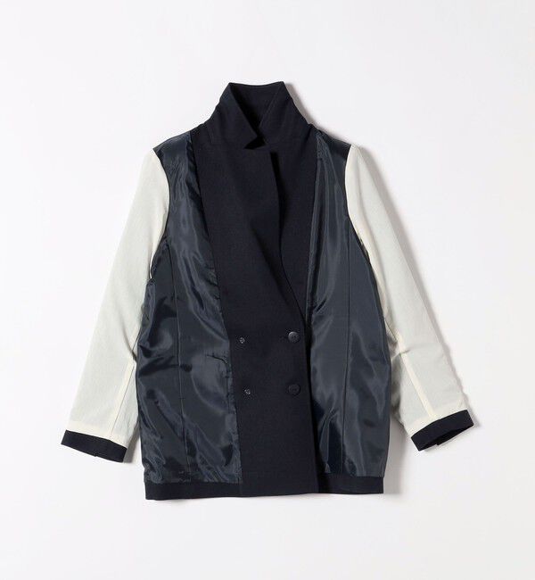 SHIPS any「SHIPS any:〈洗濯機可能〉アイビー ブレザー ダブル ジャケット」|テーラードジャケット|