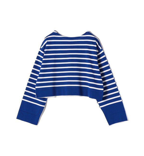 SHIPS for women「〈手洗い可能〉前後2WAY TOKUSHIMA ボーダー ニット 24SS ◇」|ニット・セーター|