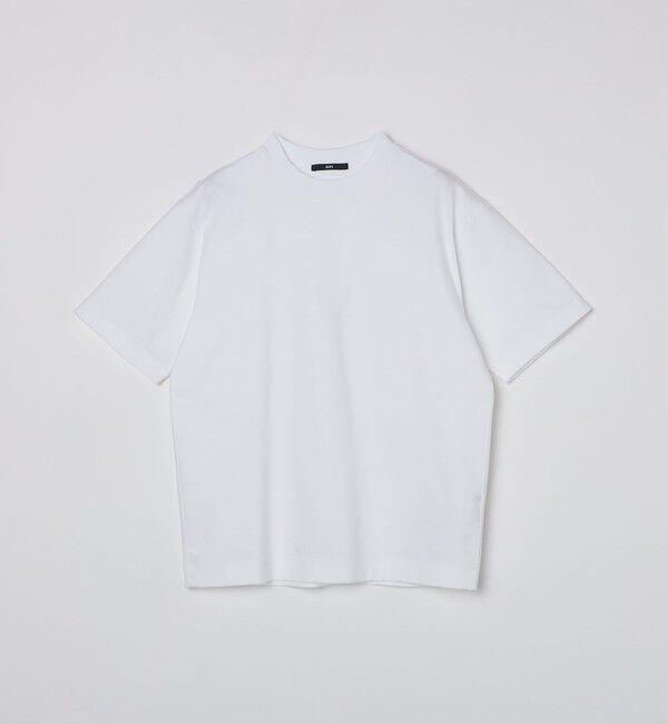 SHIPS「SHIPS: ハイゲージ クルーネック ポンチ Tシャツ」|Tシャツ・カットソー|