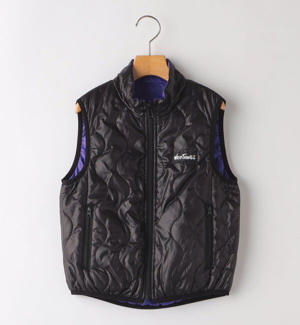 SHIPS KIDS「【SHIPS KIDS別注】WILD THINGS:100～125cm / リバーシブル ベスト」|ダウンベスト・ベスト|