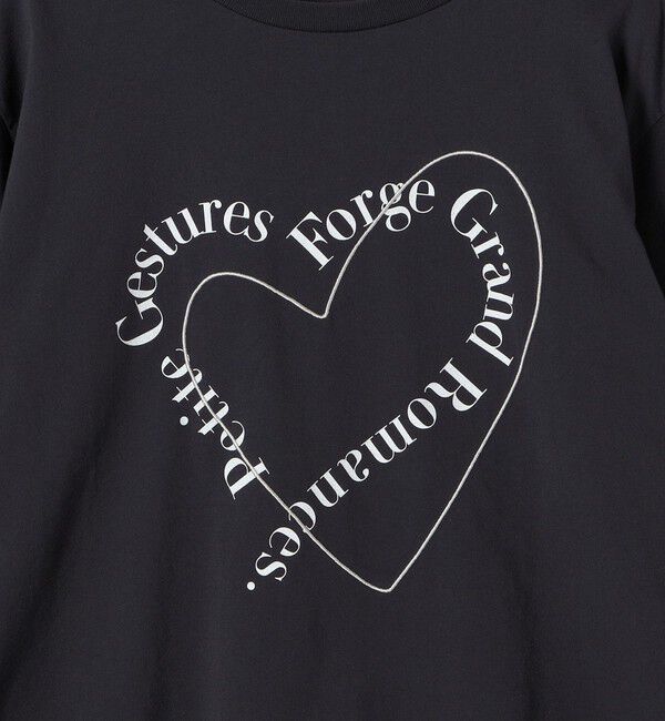 SHIPS for women「【WEB限定】バリエーション ロゴ プリント ロングスリーブ TEE」|Tシャツ・カットソー|