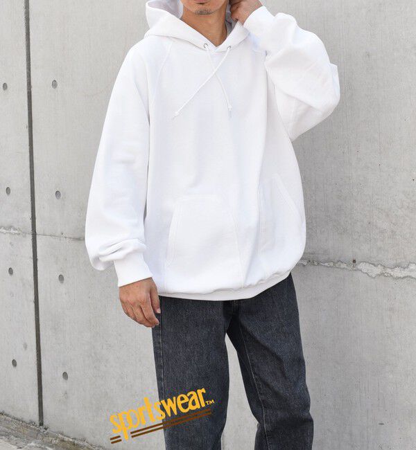 SHIPS any「【SHIPS any別注】sports wear: 11.5oz スウェット プルオーバー パーカー (セットアップ対応)◇」|パーカー|ホワイト