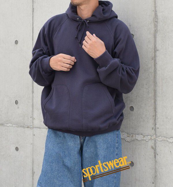 SHIPS any「【SHIPS any別注】sports wear: 11.5oz スウェット プルオーバー パーカー (セットアップ対応)◇」|パーカー|ネイビー