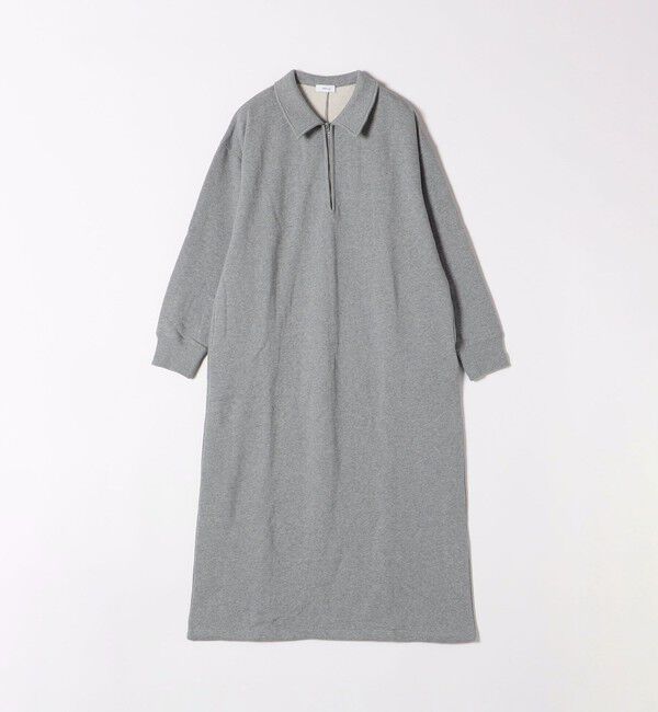 SHIPS any「SHIPS any:〈洗濯機可能〉USA コットン 裏起毛 ハーフジップ ワンピース」|ワンピース|