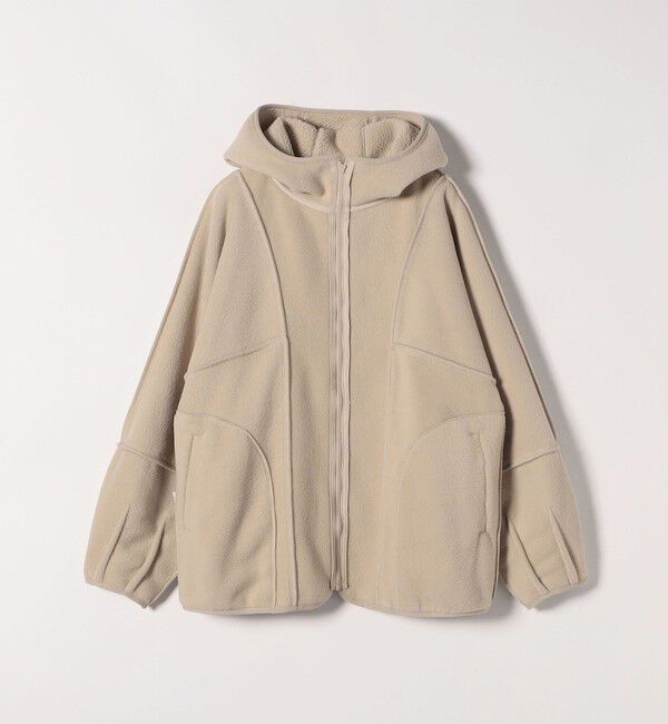 SHIPS any「SHIPS any:〈洗濯機可能〉ボア フリース フード ブルゾン パーカー」|パーカー|