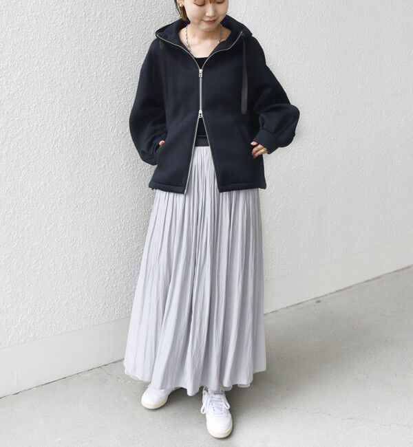 SHIPS for women「〈手洗い可能〉リバーシブル チュール カッセン スカート」|スカート|