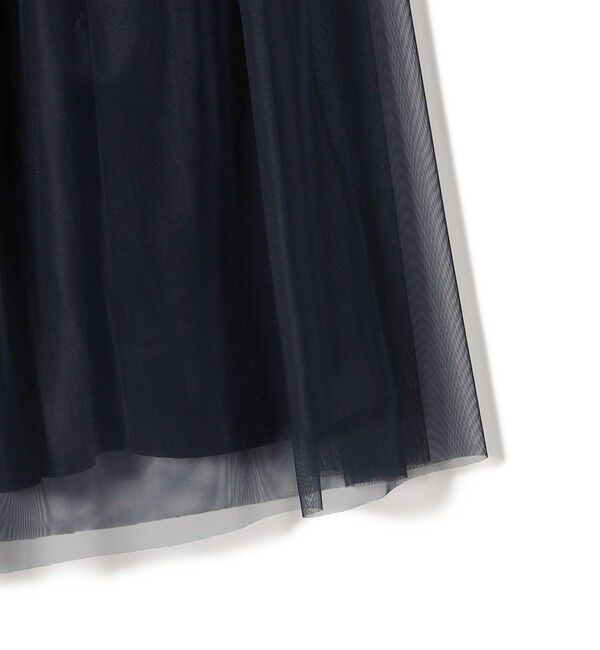 SHIPS for women「〈手洗い可能〉リバーシブル チュール カッセン スカート」|スカート|