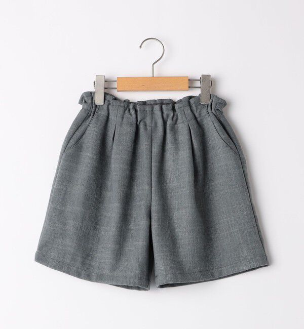 SHIPS KIDS「SHIPS KIDS:140～150cm / ツイード タック キュロット」|キュロット|