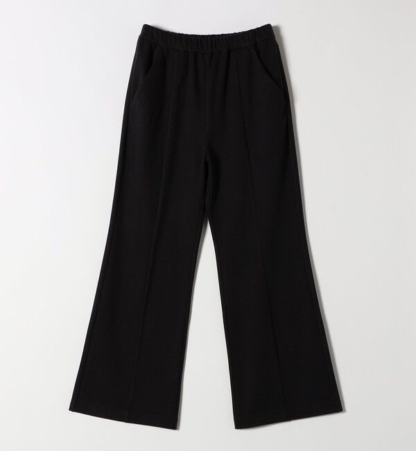 quaranciel「quaranciel:〈手洗い可能〉ウォーム ジャージー セミフレア イージー パンツ」|その他|