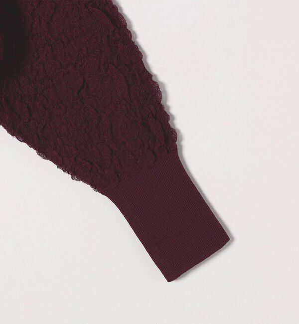 SHIPS any「SHIPS any:〈手洗い可能〉ジャカード バンピー コンパクト カーディガン」|カーディガン|