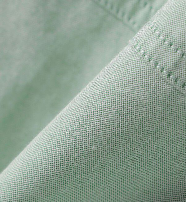 SHIPS for women「〈洗濯機可能〉ピン オックス 刺繍 クロップド シャツ」|シャツ・ブラウス|