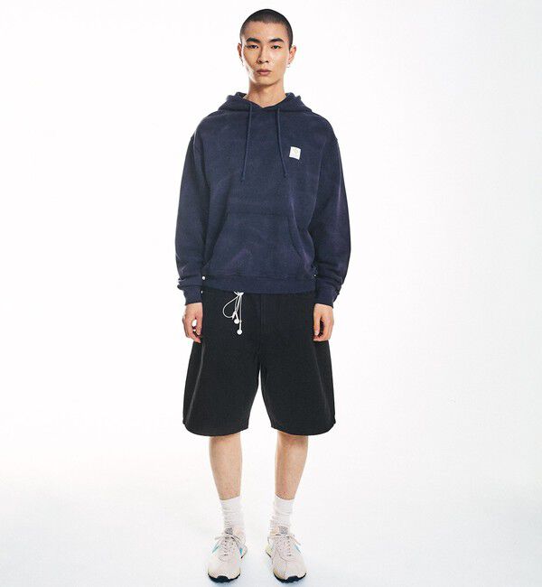 SHIPS「City Ambient Products: フロスト フェード スクエアロゴ スウェット パーカー」|パーカー|