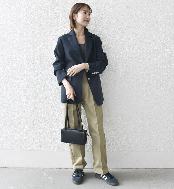 SHIPS any「SHIPS any: オックス シングル テーラード ブレザー ジャケット［NAVY BLUE］」|テーラードジャケット|