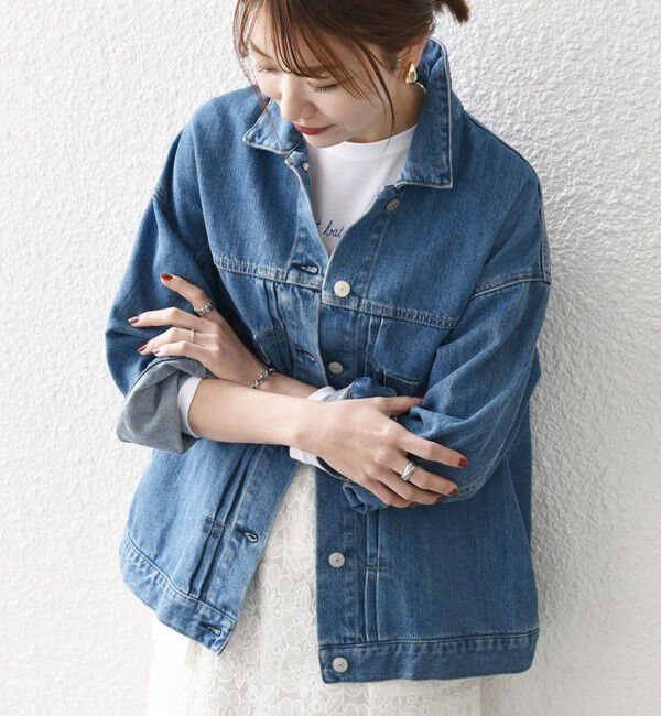 SHIPS any「《一部追加予約》SHIPS any:〈洗濯機可能〉デニム ジャケット［SHIPS any DENIM］」|デニムジャケット|