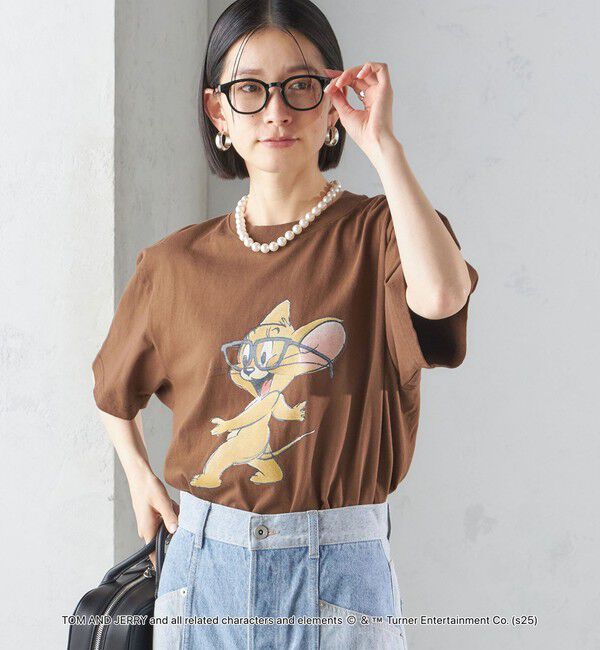 SHIPS for women「【SHIPS別注】GOOD ROCK SPEED: TOM and JERRY TEE」|Tシャツ・カットソー|ブラウン