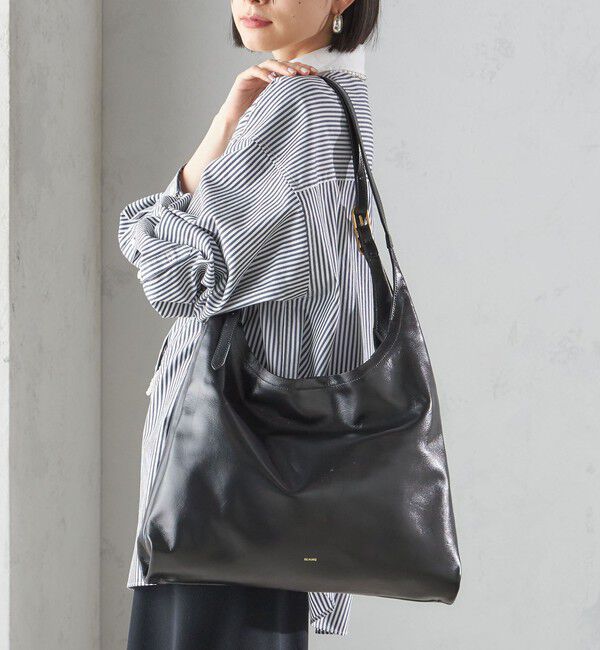 SHIPS for women「BEAURE:パーティション レザー バッグ 大」|トートバッグ|