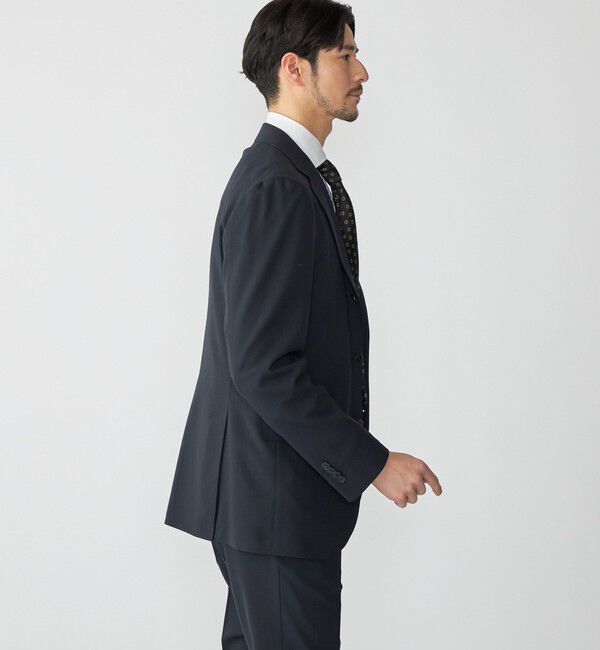 SHIPS「SHIPS:〈セットアップ対応〉ウォッシャブル セットアップ トロピカルウールジャケット」|テーラードジャケット|