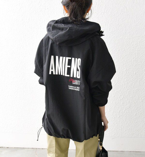 SHIPS any「【SHIPS any別注】La Hutte:〈洗濯機可能〉ロゴ アノラック パーカー」|パーカー|