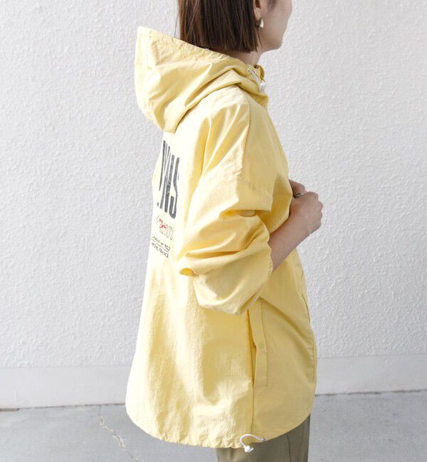 SHIPS any「【SHIPS any別注】La Hutte:〈洗濯機可能〉ロゴ アノラック パーカー」|パーカー|