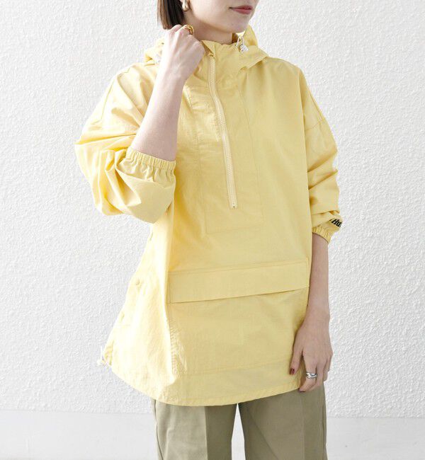 SHIPS any「【SHIPS any別注】La Hutte:〈洗濯機可能〉ロゴ アノラック パーカー」|パーカー|