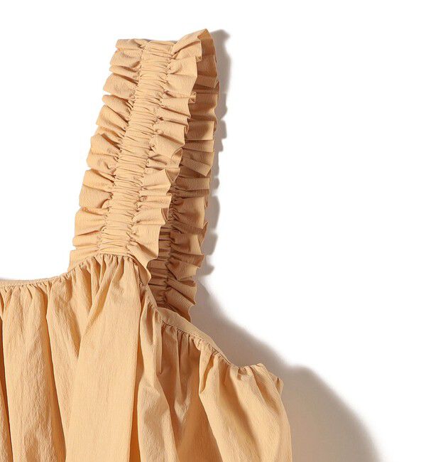 SHIPS for women「【WEB限定】〈洗濯機可能〉ショルダー フリル キャミソール」|シャツ・ブラウス|