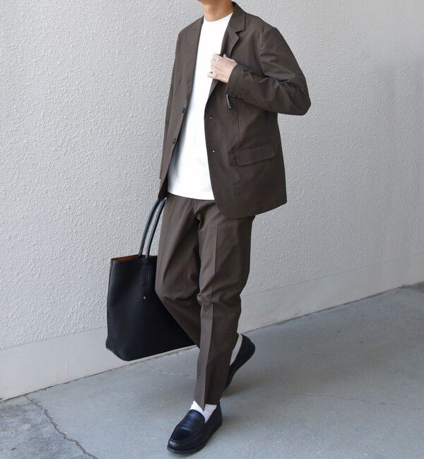 SHIPS any「SHIPS any:〈撥水/軽量/ストレッチ〉SOLOTEX(R) シアサッカー セットアップ スーツ 25SS◇」|スーツ|