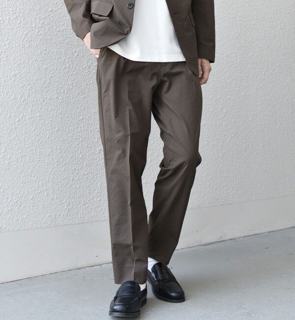 SHIPS any「SHIPS any:〈撥水/軽量/ストレッチ〉SOLOTEX(R) シアサッカー セットアップ スーツ 25SS◇」|スーツ|