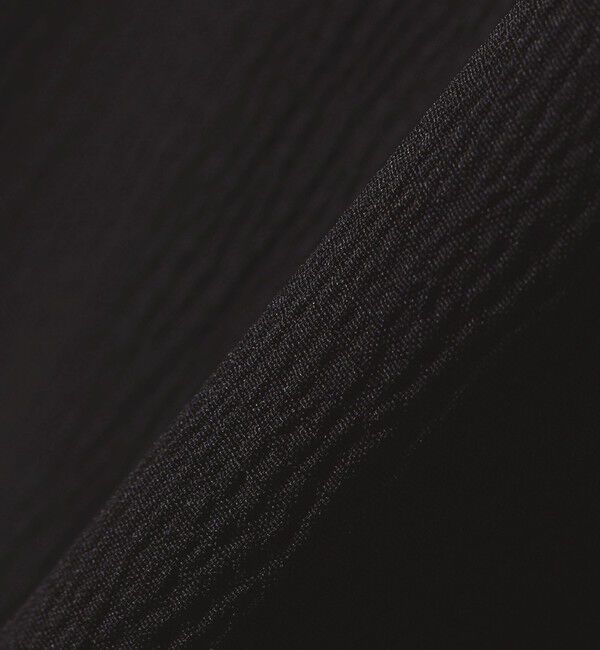 SHIPS any「《一部追加予約》【WEB限定】SHIPS any:〈洗濯機可能〉ラフ サテン フリルカラー ブラウス 26SS」|シャツ・ブラウス|