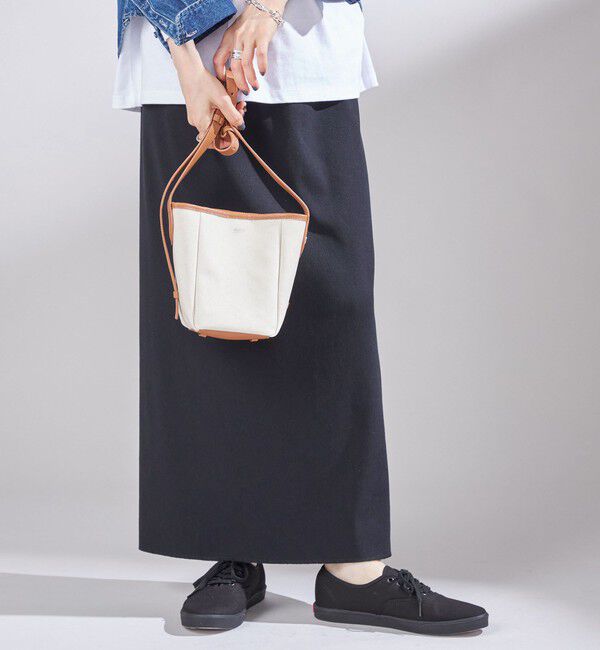 SHIPS for women「BEAURE: キャンバス ミニ バケツ バッグ」|ショルダー・メッセンジャー|